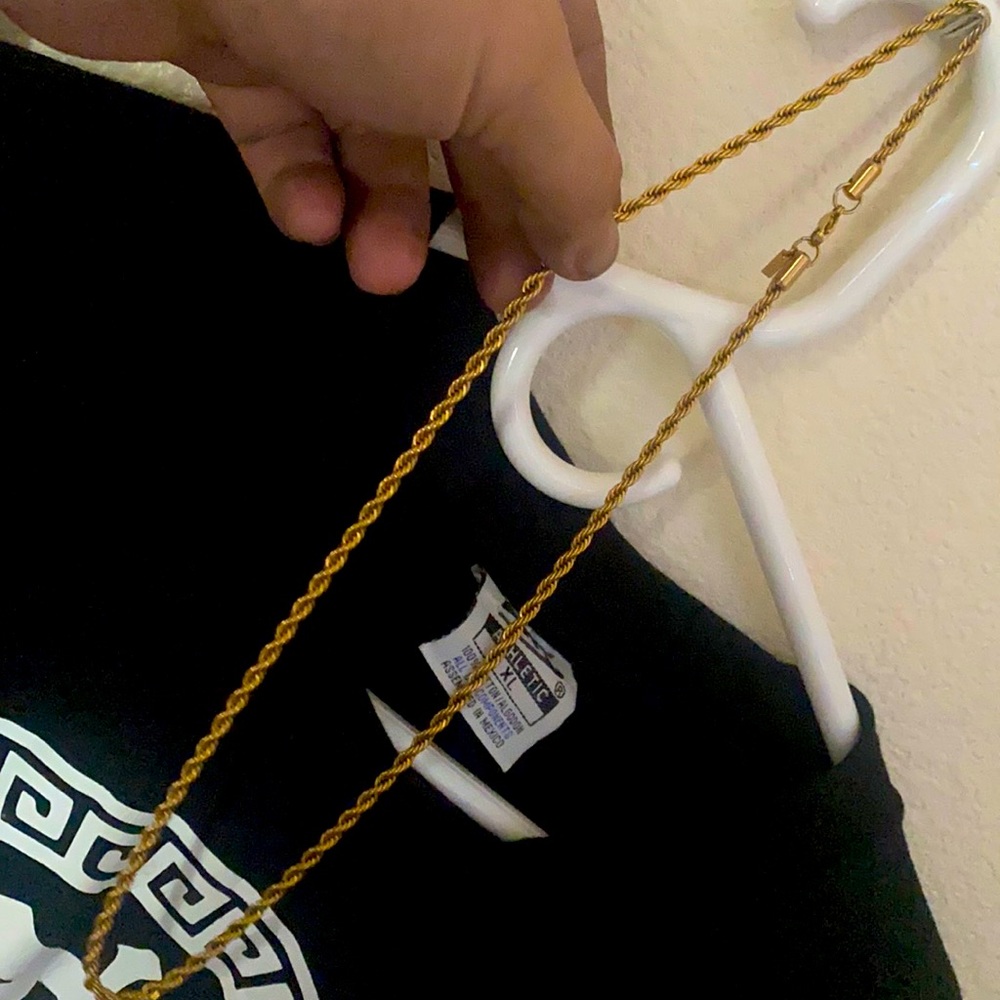 14k gold rope chain